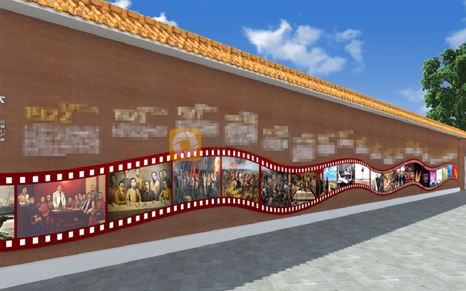 街區(qū)紅色文化歷程影片剪影設(shè)計