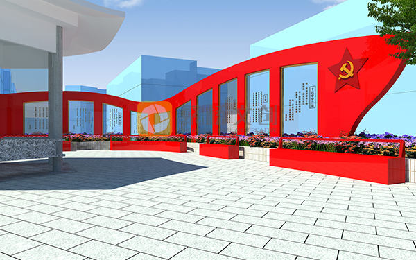 公園黨建長廊設(shè)計
