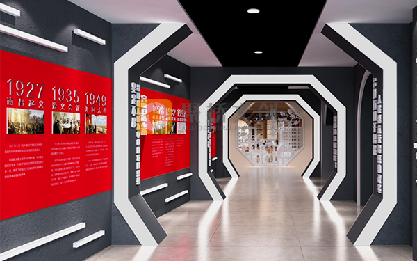 紅色展館設計