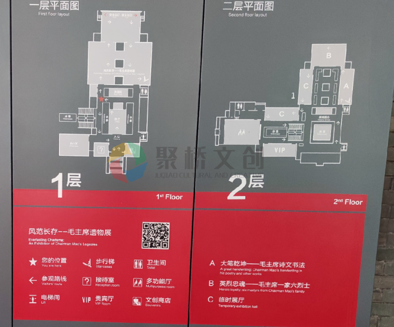 大型展館的標識系統