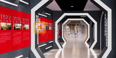 紅色展廳設計案例，怎樣更好的融入本地區(qū)的革命歷史？