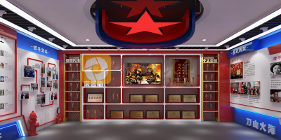 紅色展館設計介紹，物品與內容陳列的規律